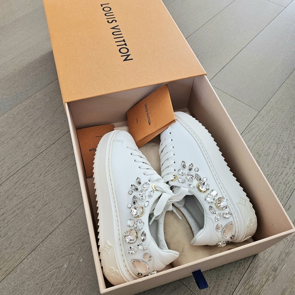 Louis Vuitton Swarovski Time Out size 36.5 - Picture 3 of 10
